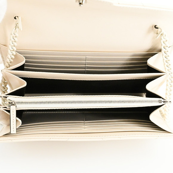 Gucci Marmont GG Wallet Chain White - Picture 4 of 6